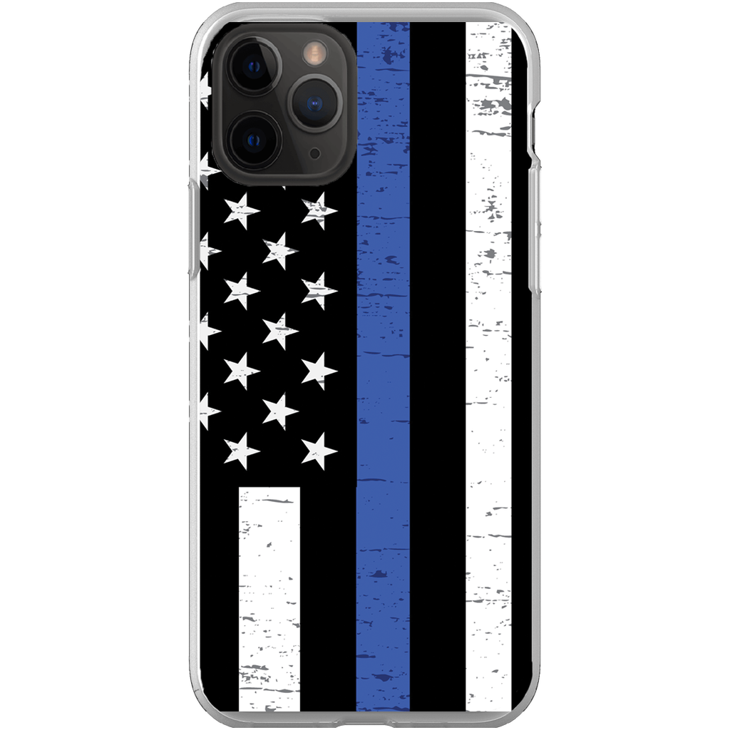 Thin Blue Line Phone Cases