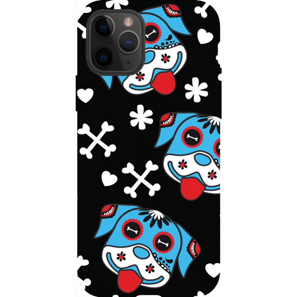 Day of the Dog Blue Phone Cases