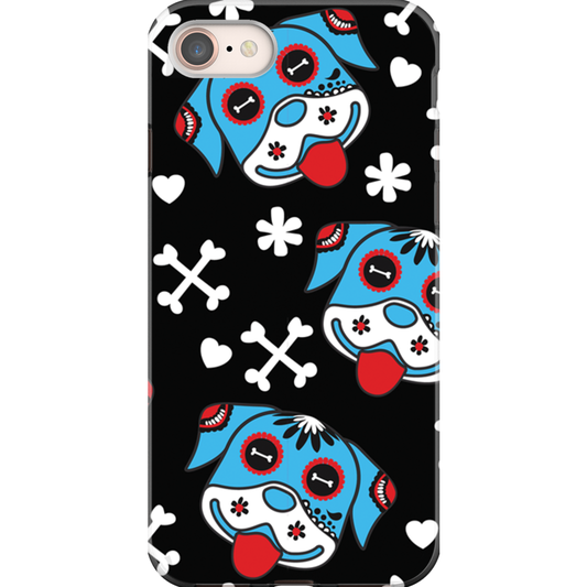 Day of the Dog Blue Phone Cases