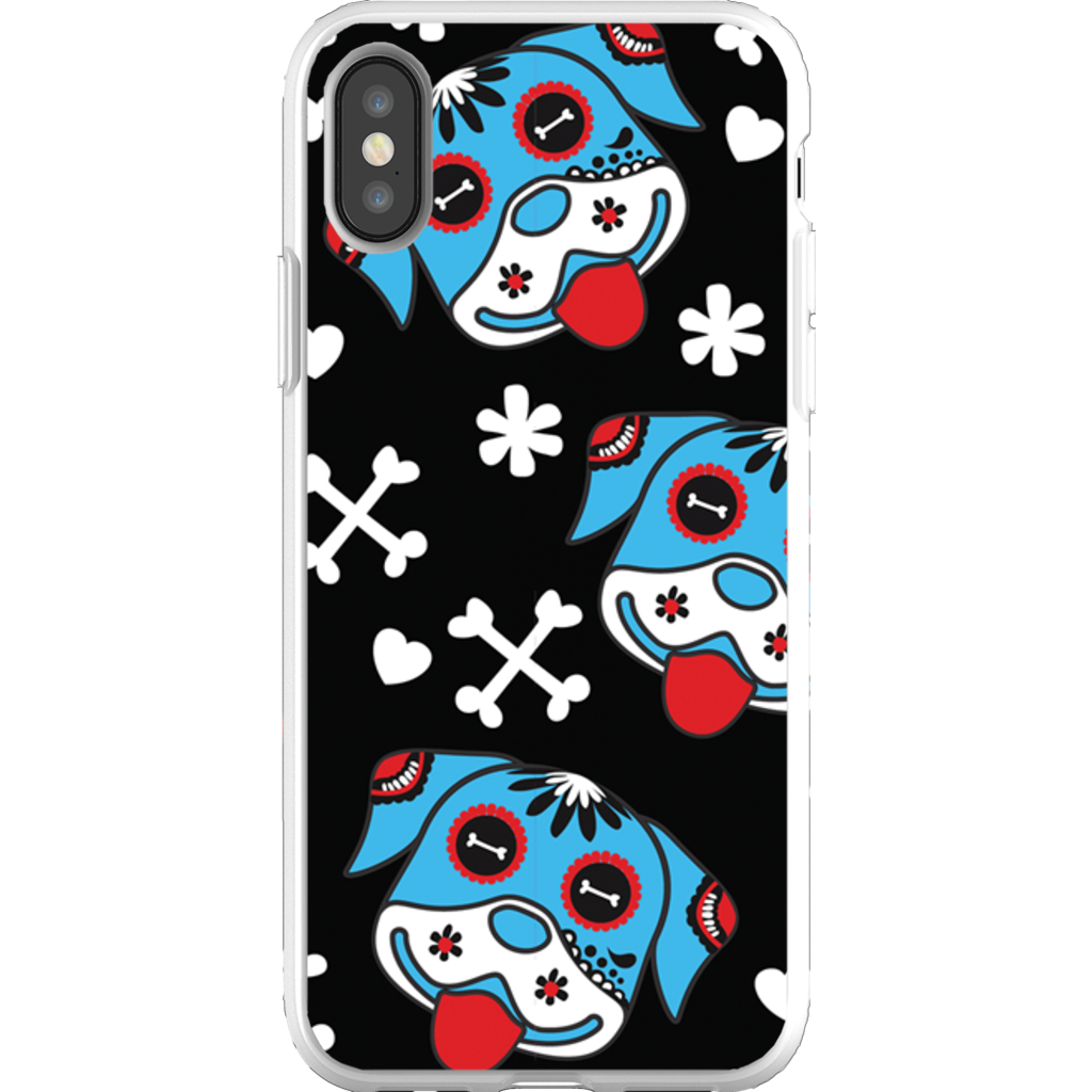 Day of the Dog Blue Phone Cases