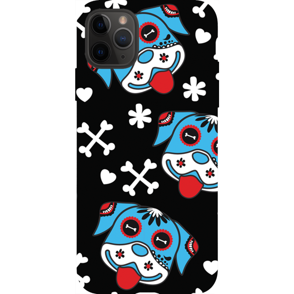 Day of the Dog Blue Phone Cases