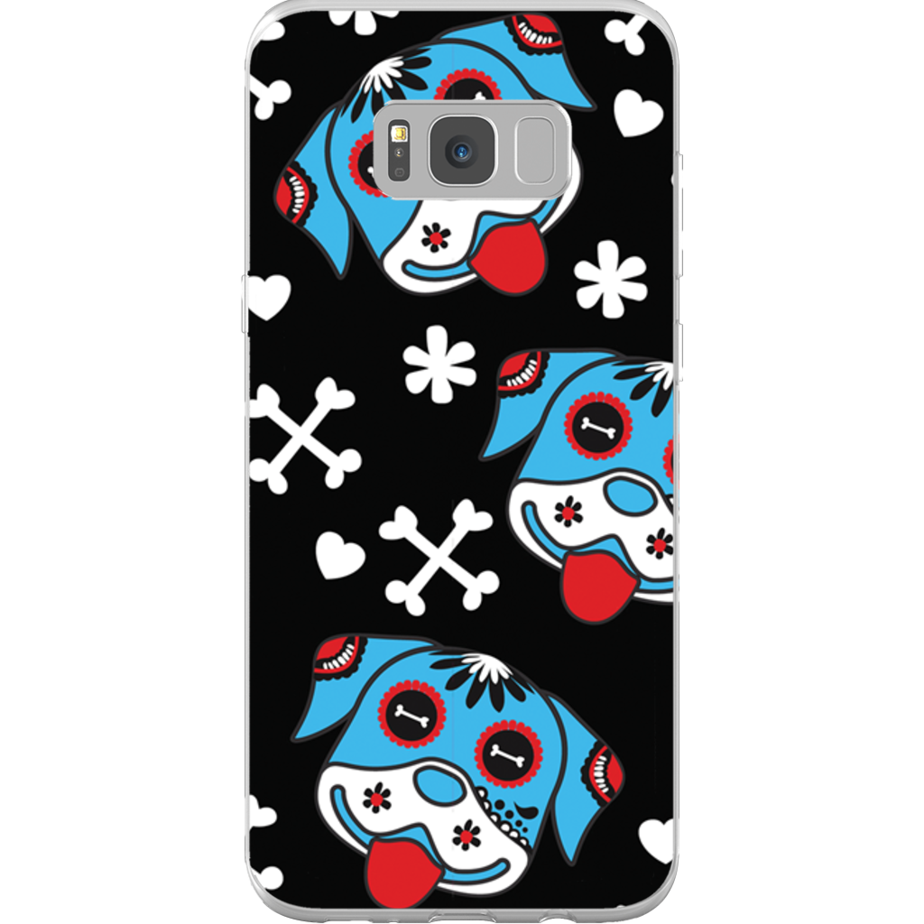 Day of the Dog Blue Phone Cases
