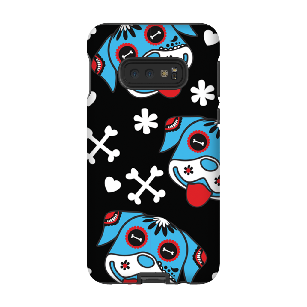 Day of the Dog Blue Phone Cases