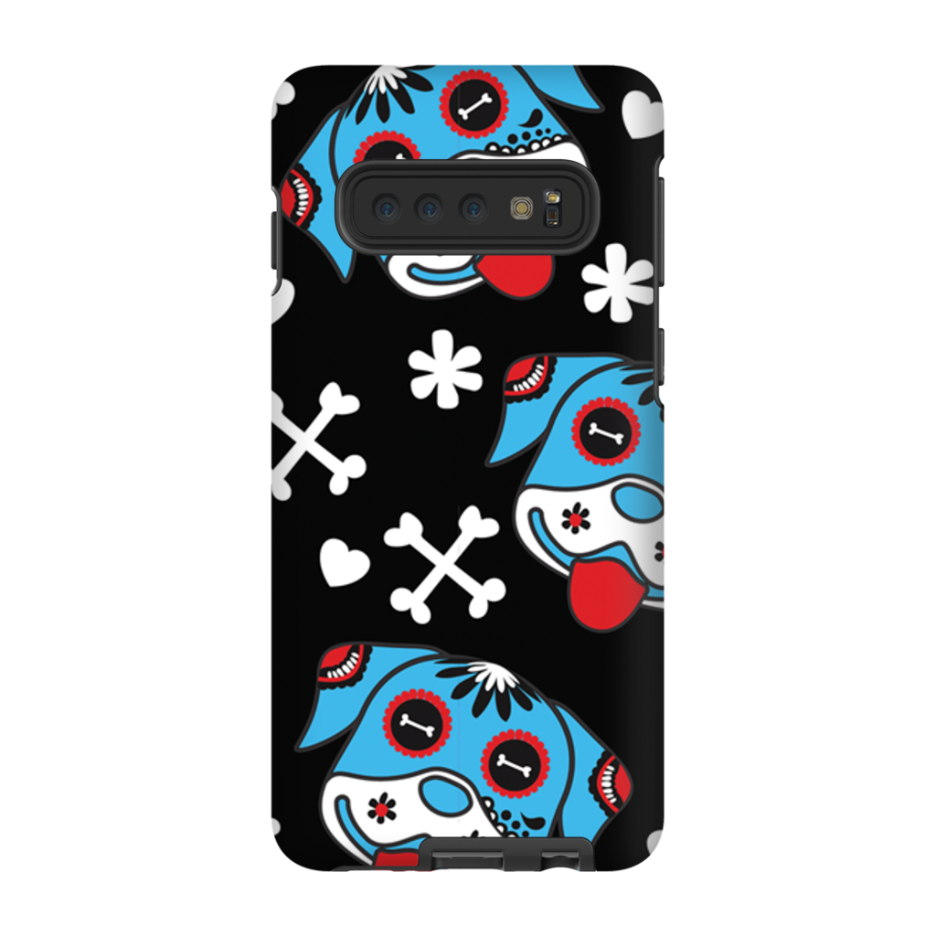 Day of the Dog Blue Phone Cases