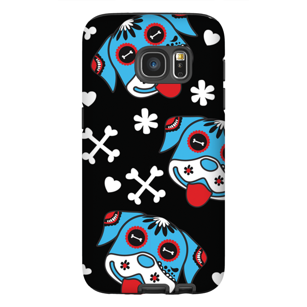 Day of the Dog Blue Phone Cases