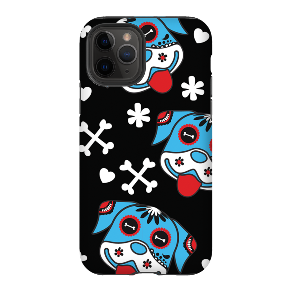 Day of the Dog Blue Phone Cases