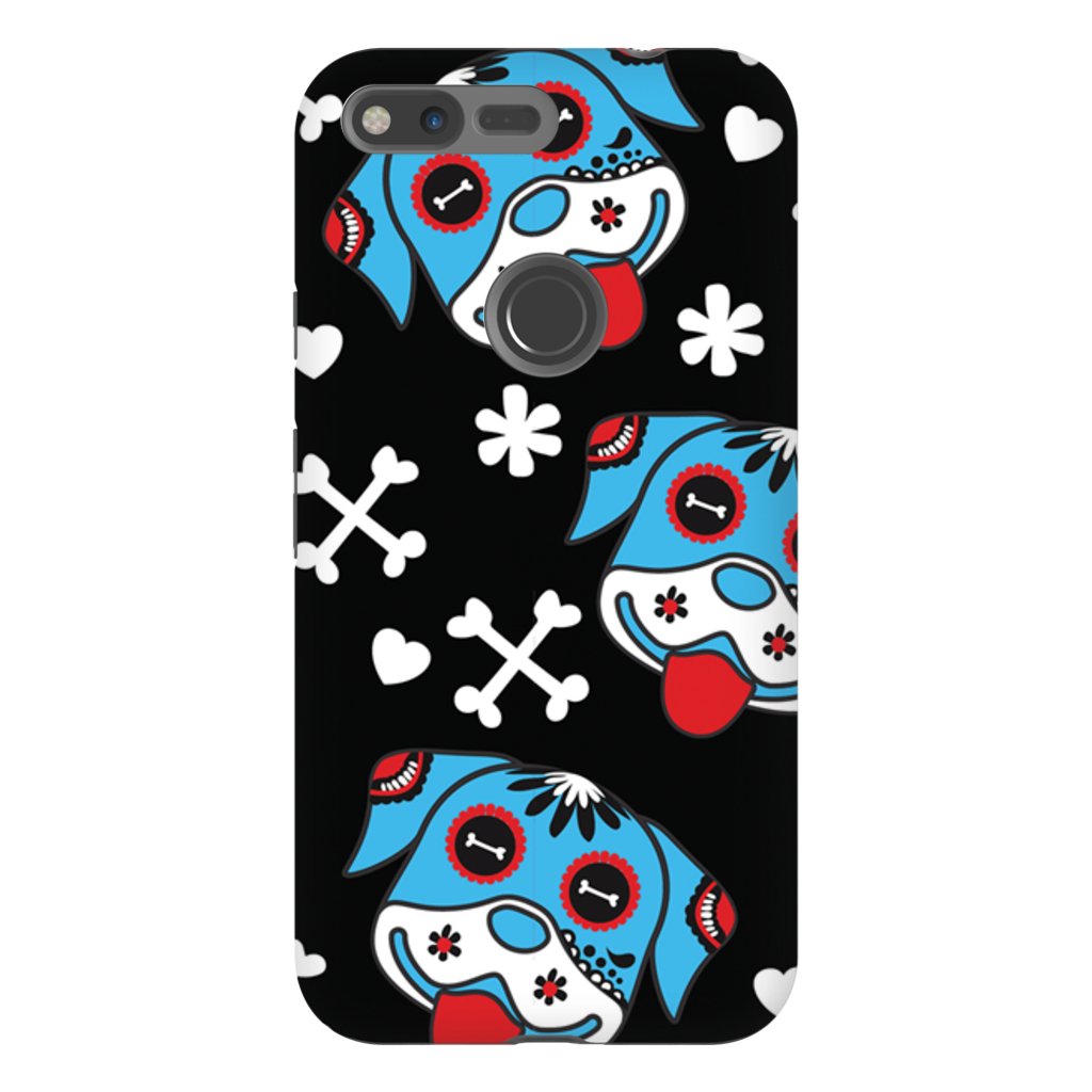 Day of the Dog Blue Phone Cases