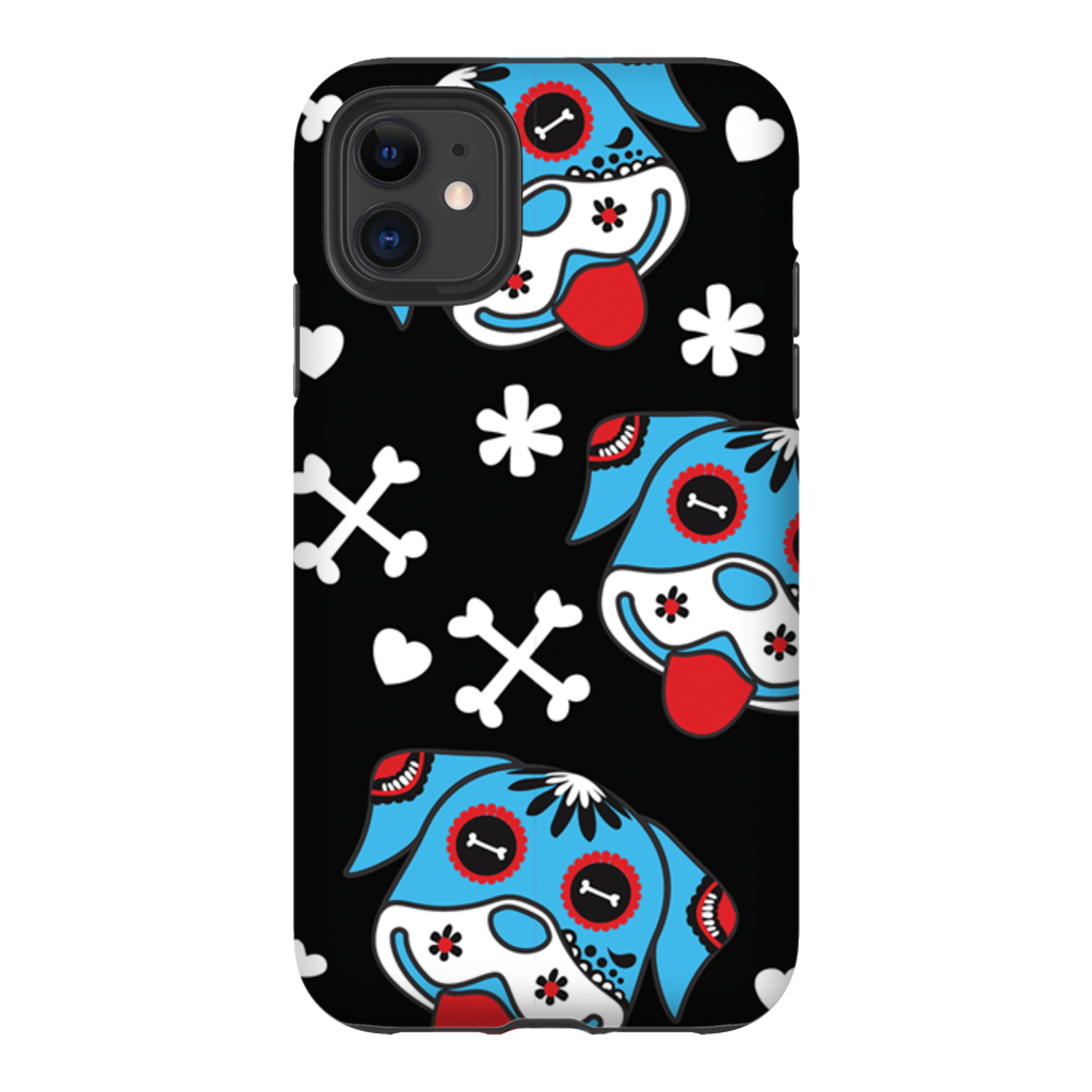 Day of the Dog Blue Phone Cases