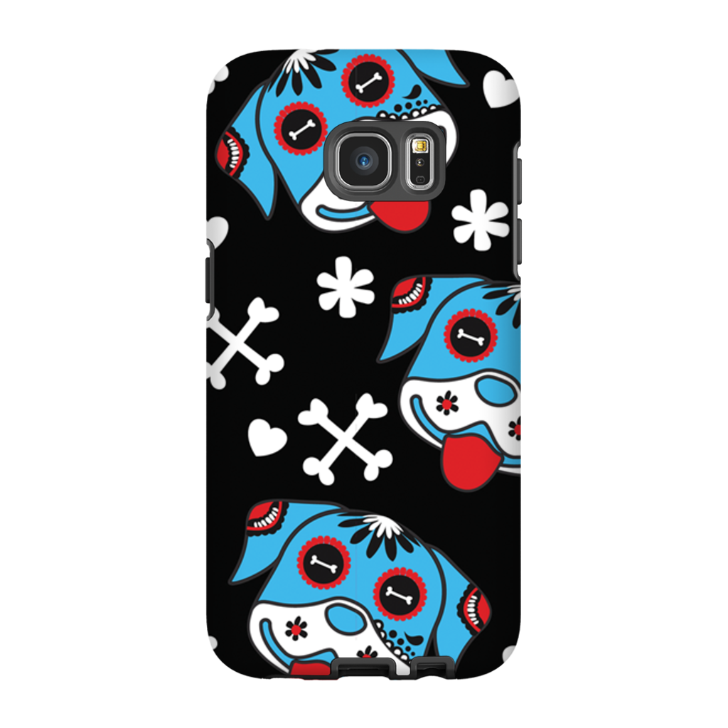 Day of the Dog Blue Phone Cases