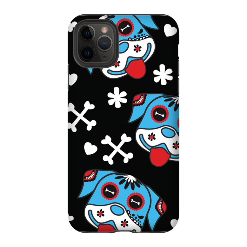 Day of the Dog Blue Phone Cases