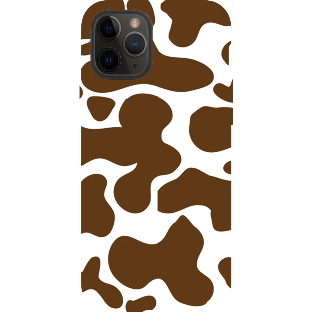 Cowhide Brown Phone Cases