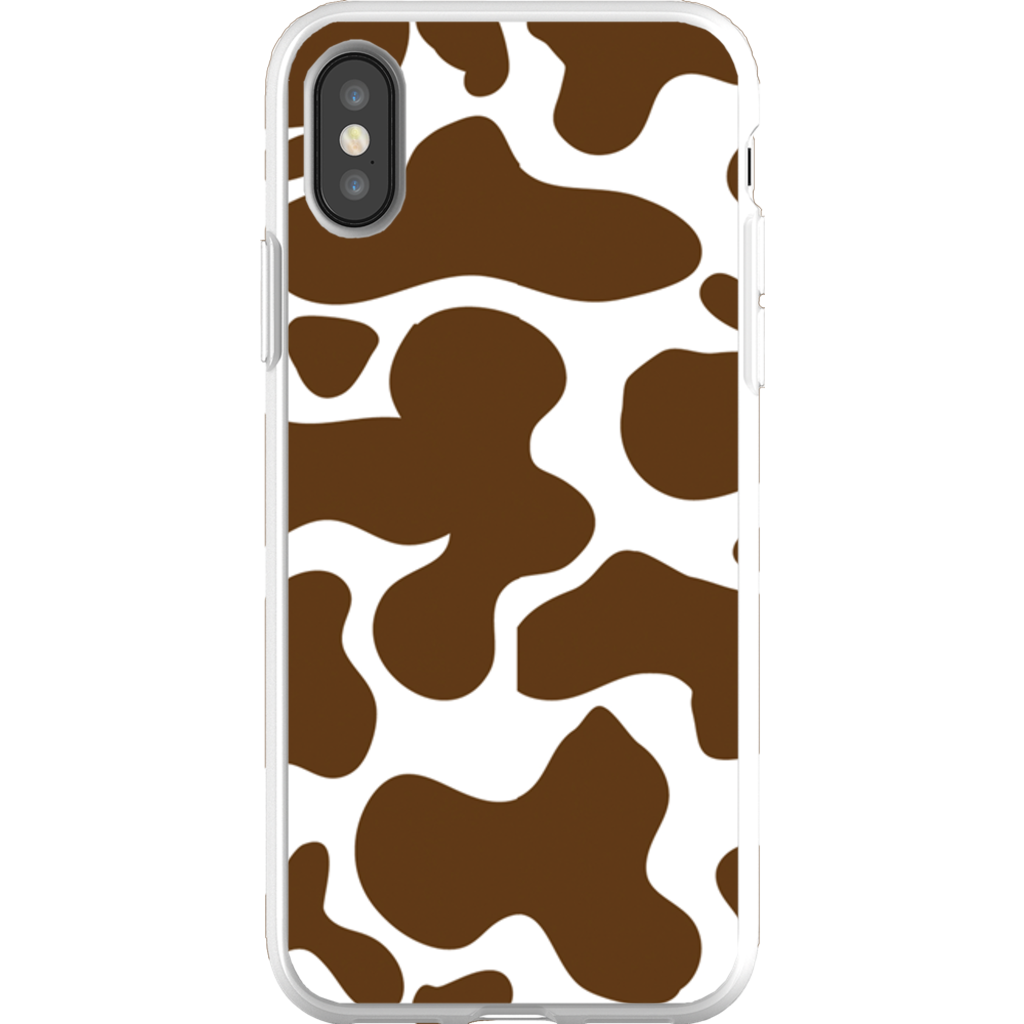 Cowhide Brown Phone Cases