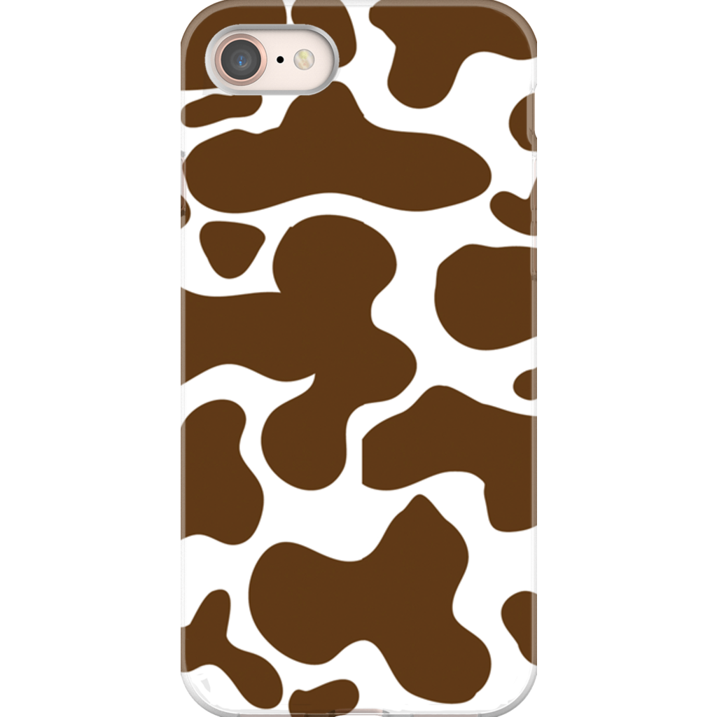 Cowhide Brown Phone Cases