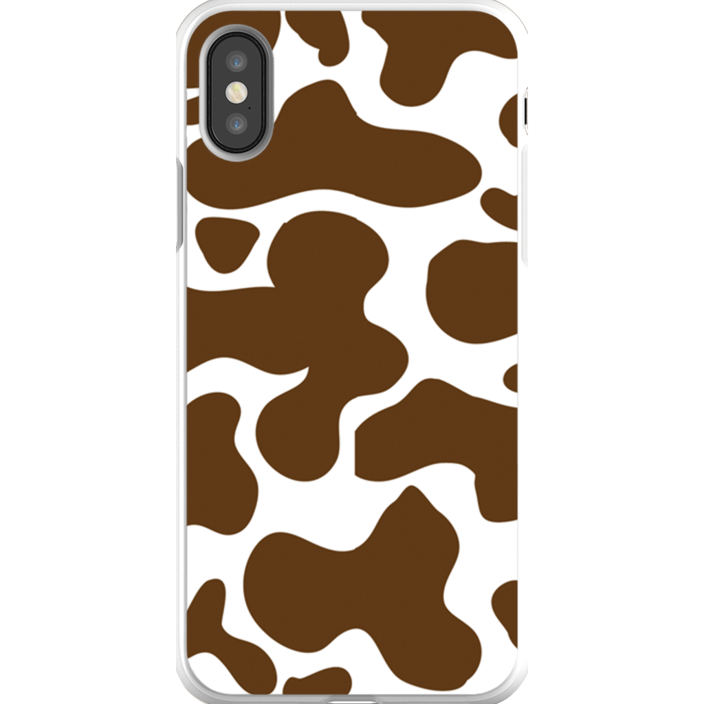 Cowhide Brown Phone Cases