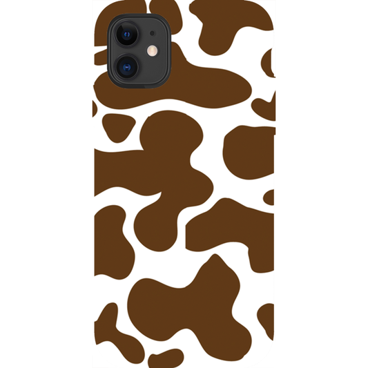 Cowhide Brown Phone Cases