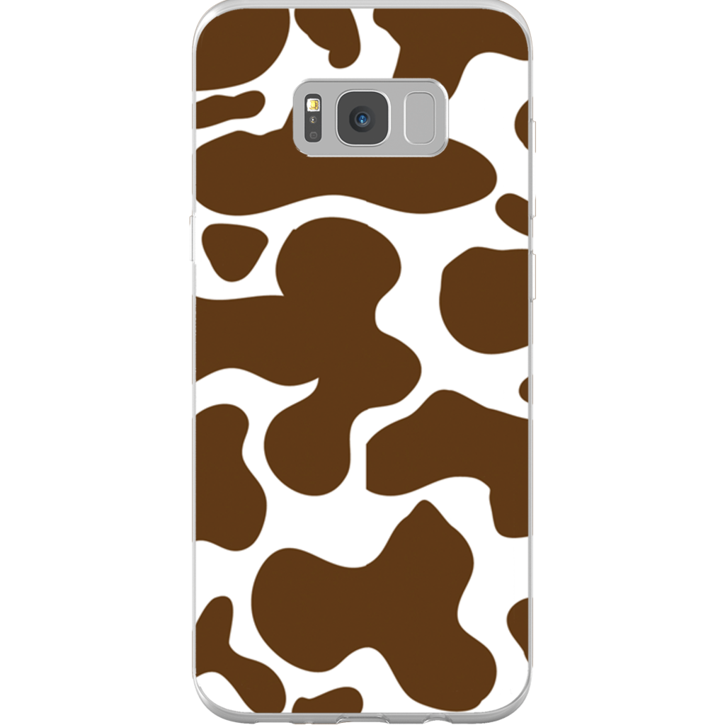 Cowhide Brown Phone Cases