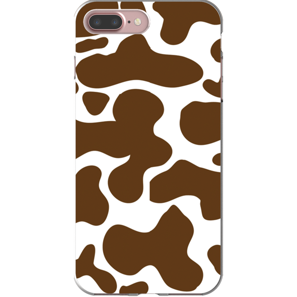 Cowhide Brown Phone Cases
