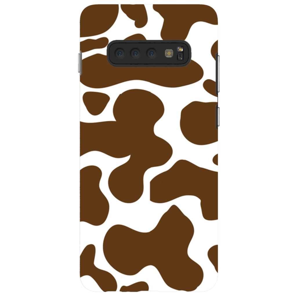 Cowhide Brown Phone Cases