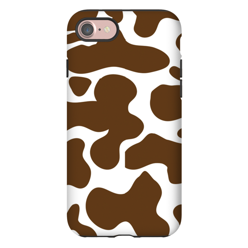 Cowhide Brown Phone Cases