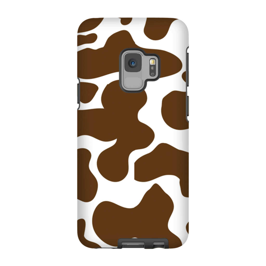 Cowhide Brown Phone Cases