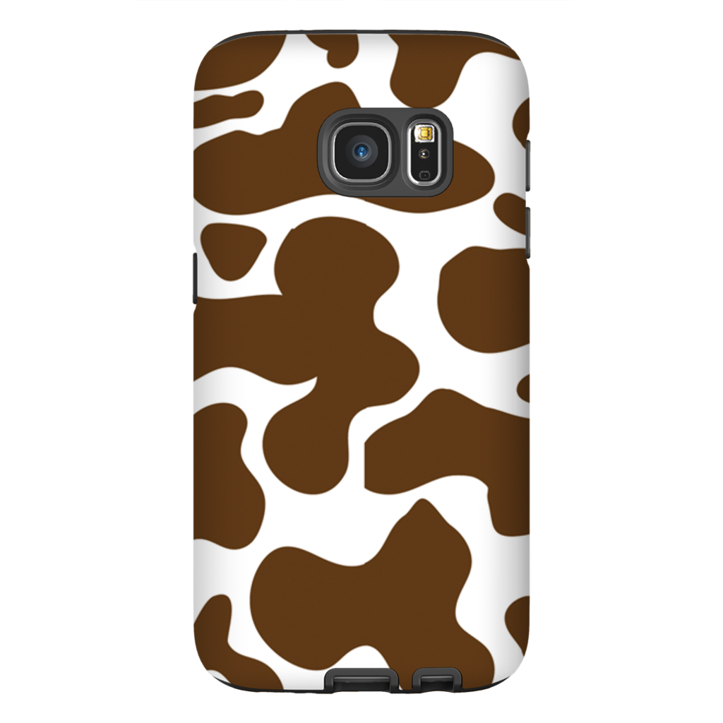 Cowhide Brown Phone Cases