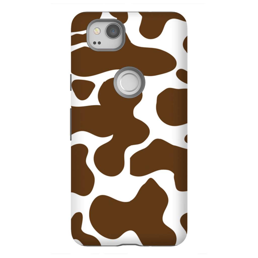 Cowhide Brown Phone Cases