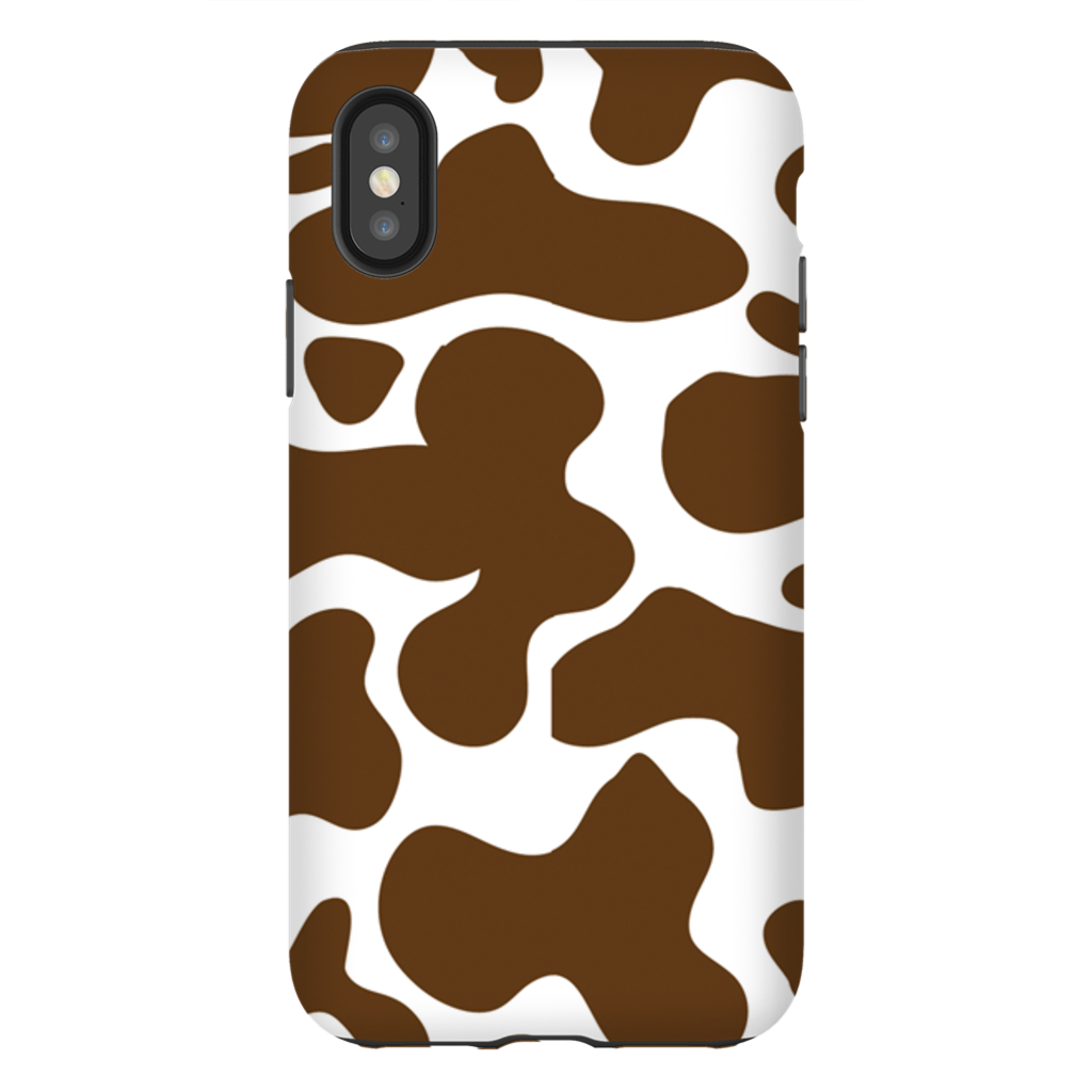 Cowhide Brown Phone Cases