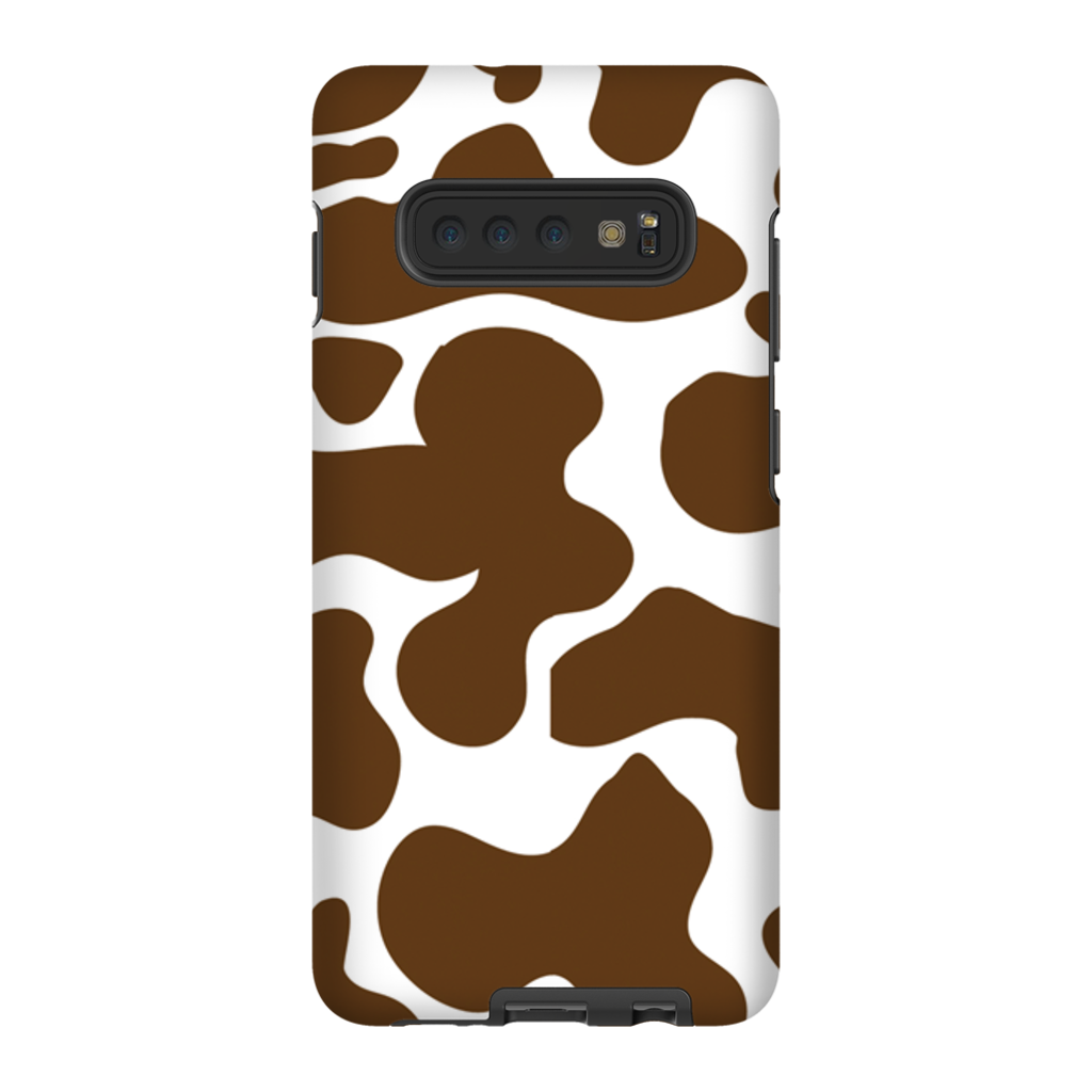 Cowhide Brown Phone Cases
