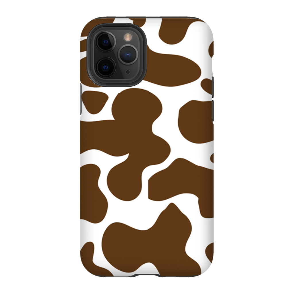 Cowhide Brown Phone Cases