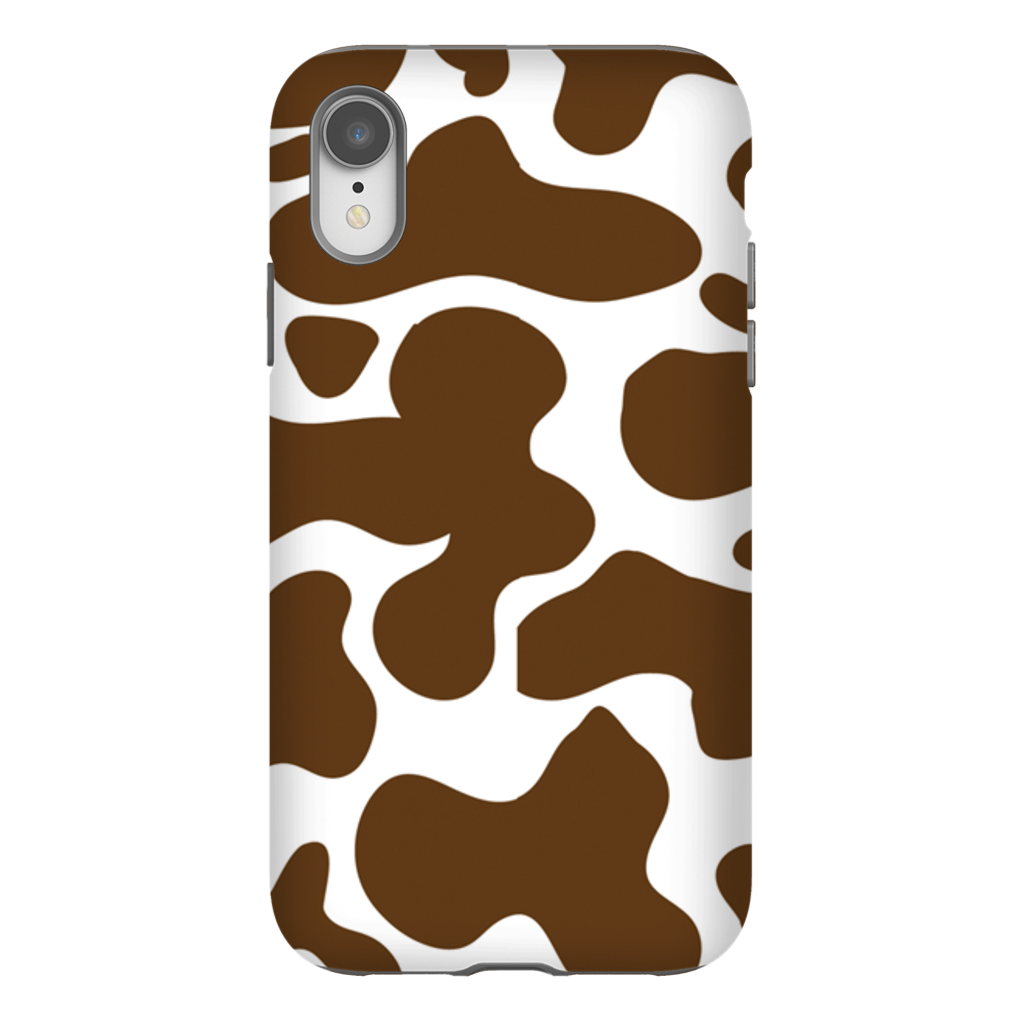 Cowhide Brown Phone Cases