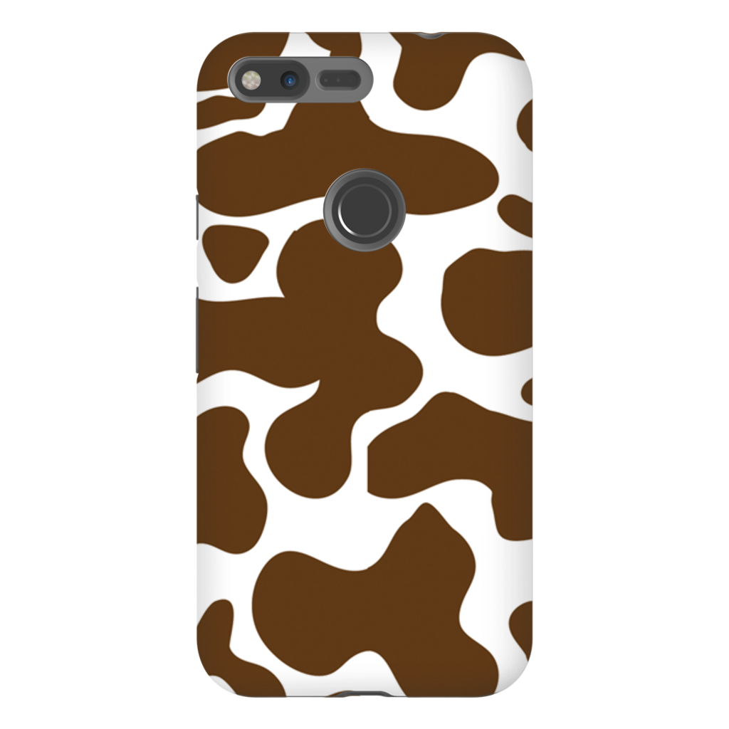 Cowhide Brown Phone Cases