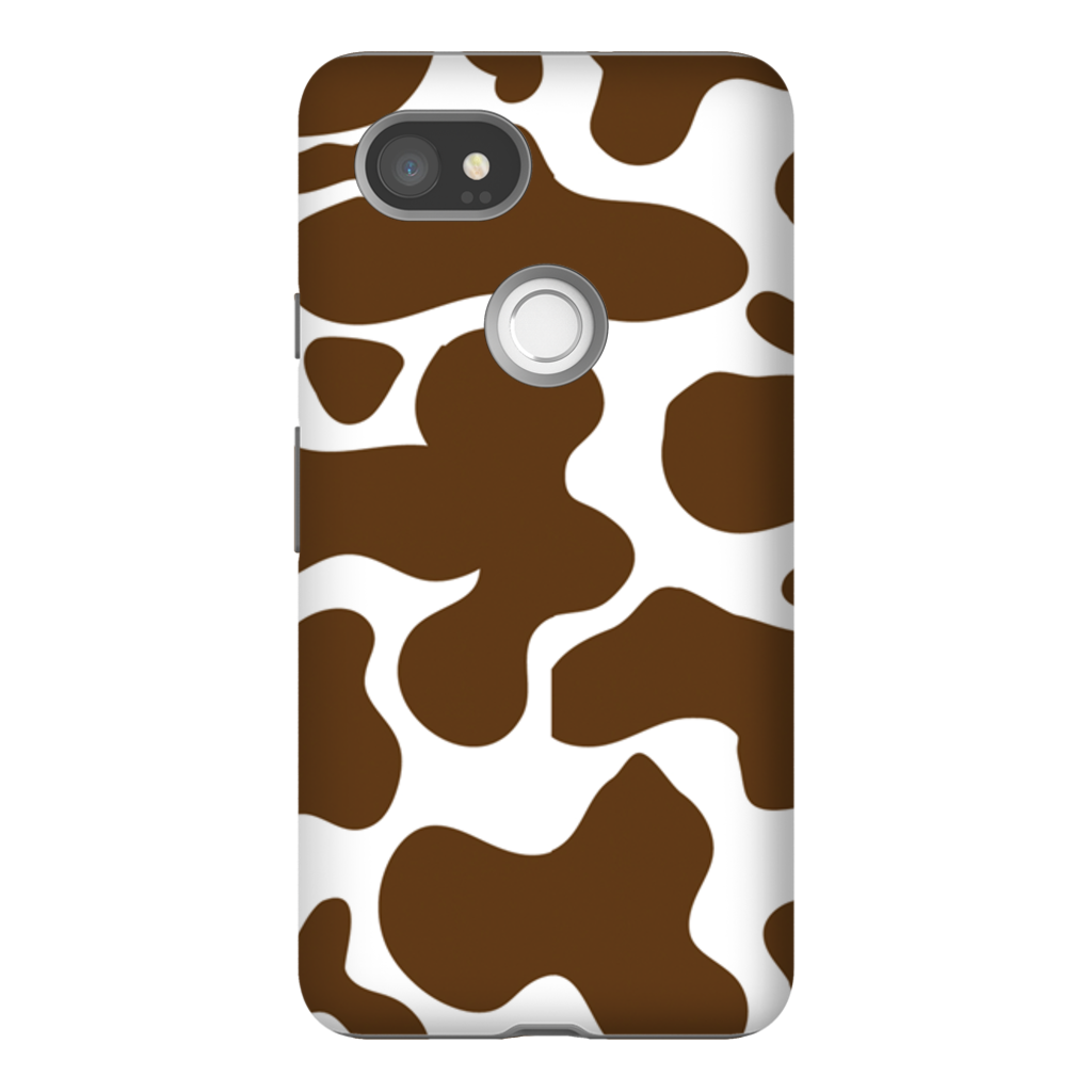 Cowhide Brown Phone Cases