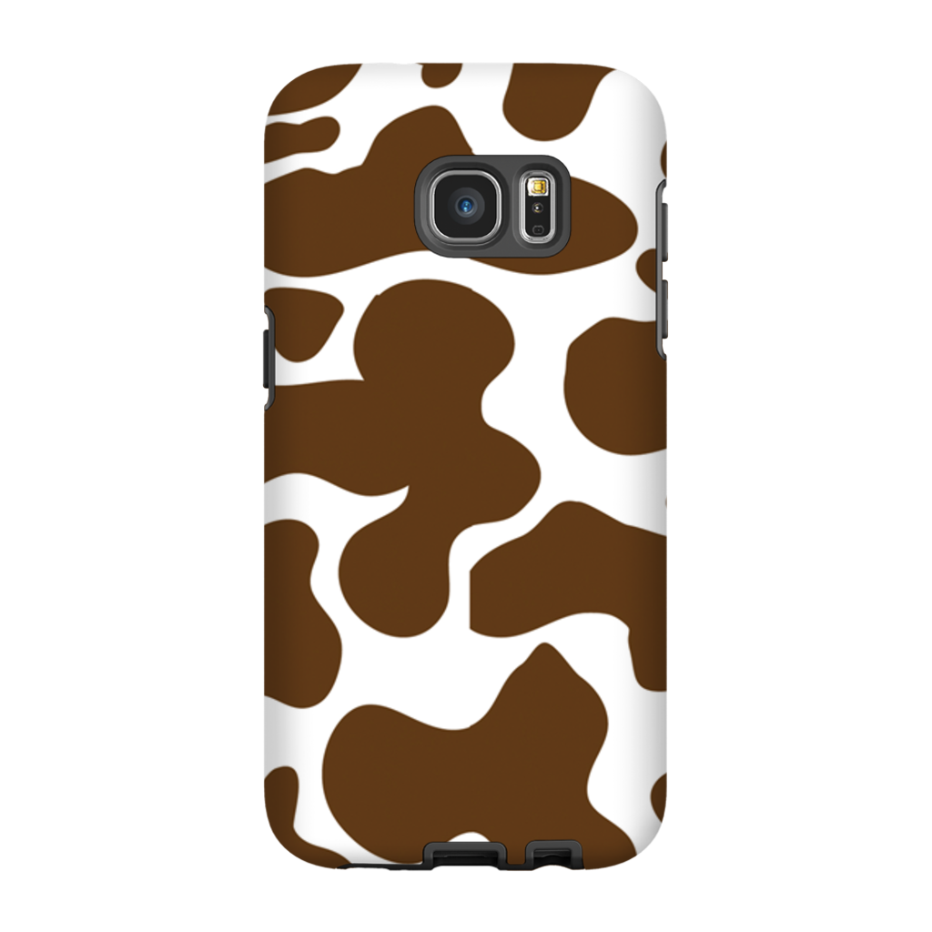 Cowhide Brown Phone Cases