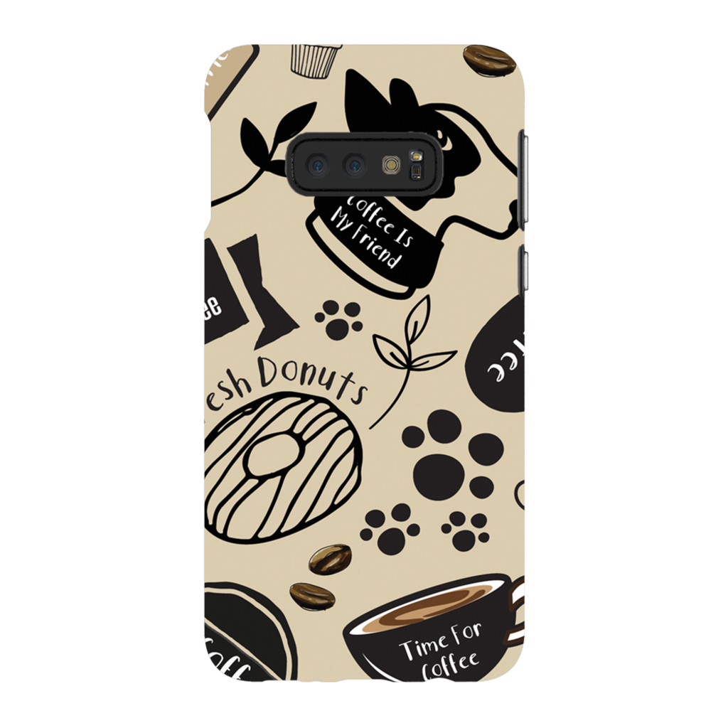 Caffeinated Canine Phone Cases