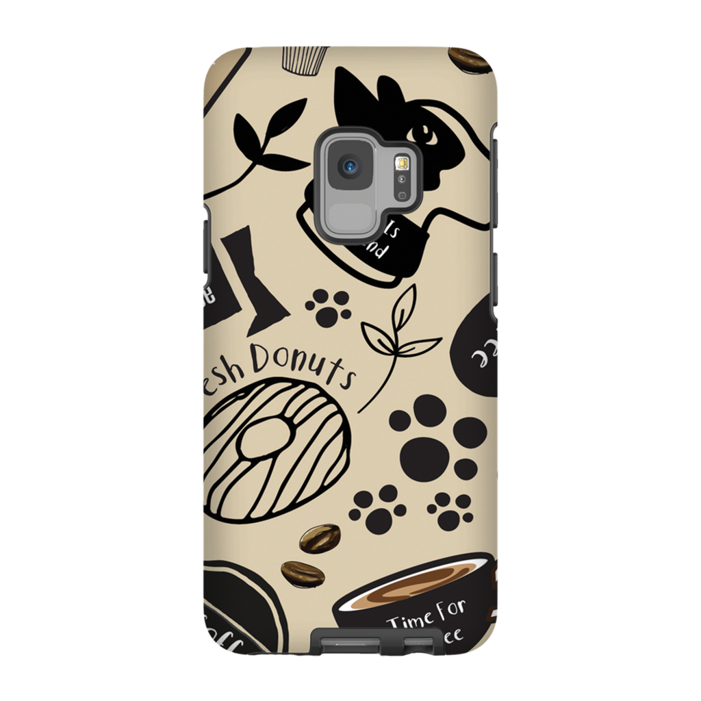 Caffeinated Canine Phone Cases