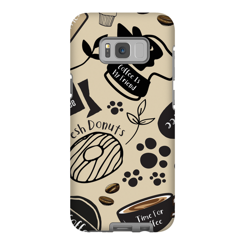 Caffeinated Canine Phone Cases