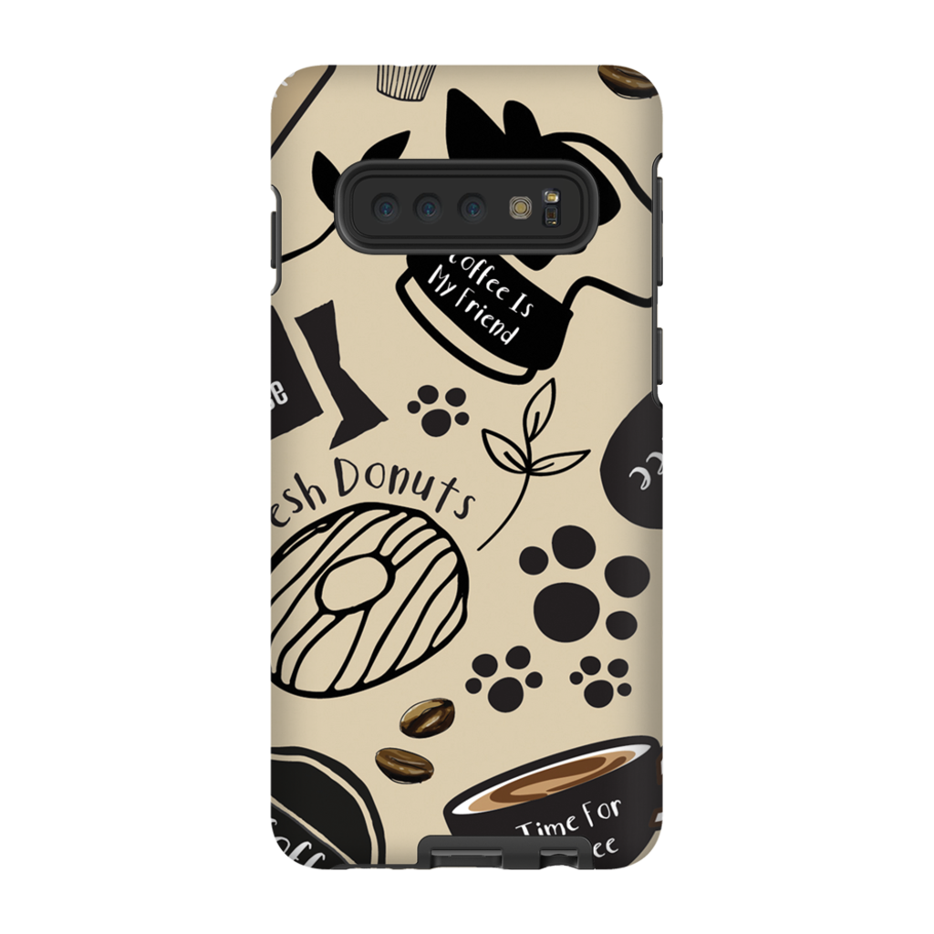 Caffeinated Canine Phone Cases