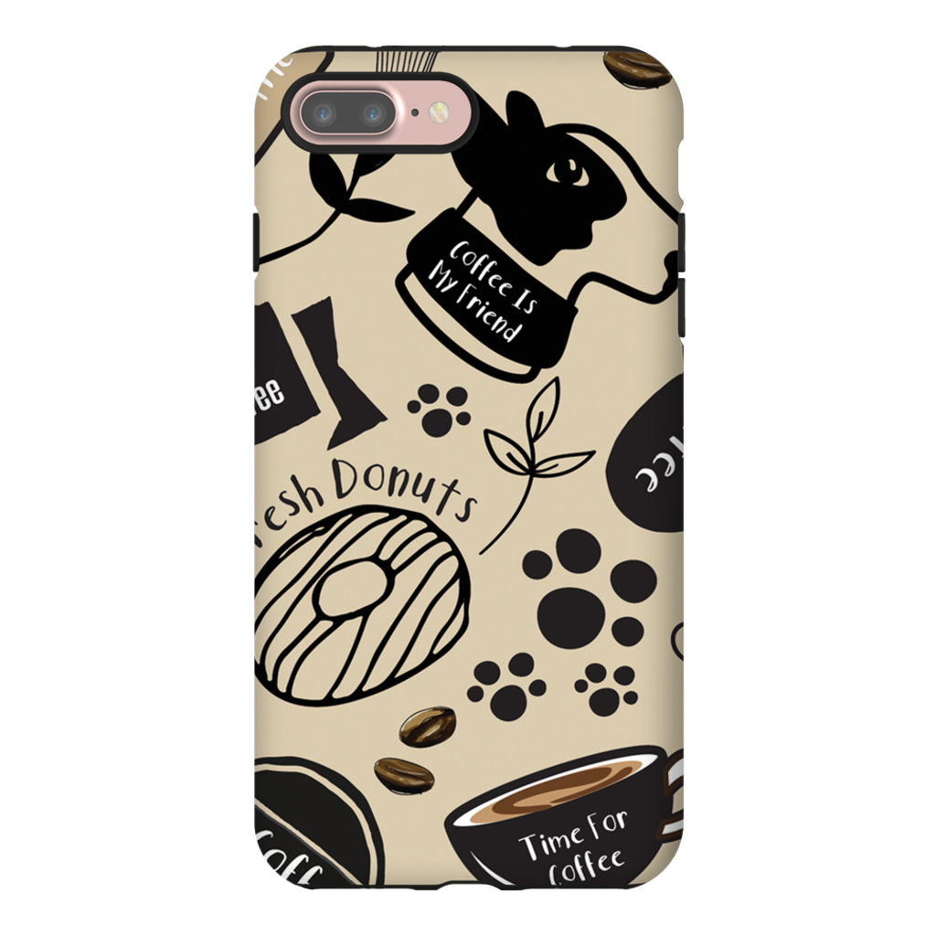 Caffeinated Canine Phone Cases
