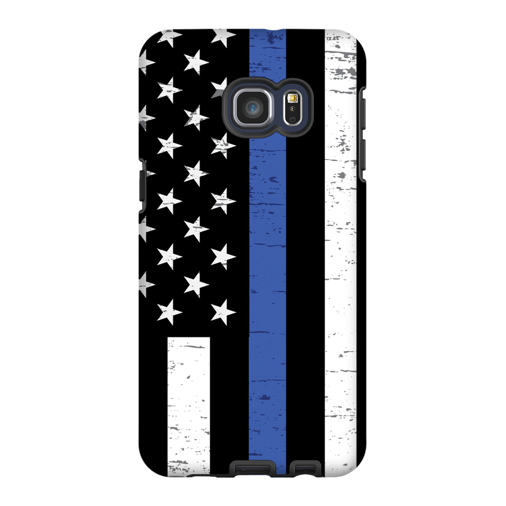 Thin Blue Line Phone Cases