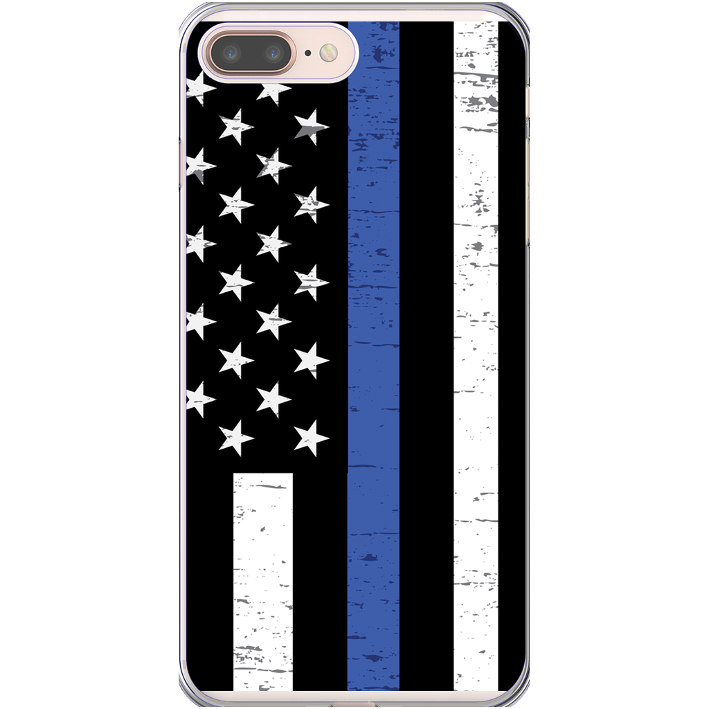 Thin Blue Line Phone Cases