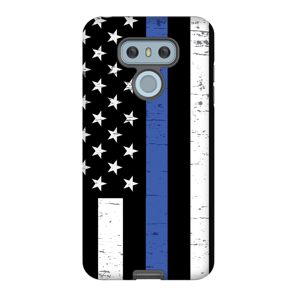 Thin Blue Line Phone Cases