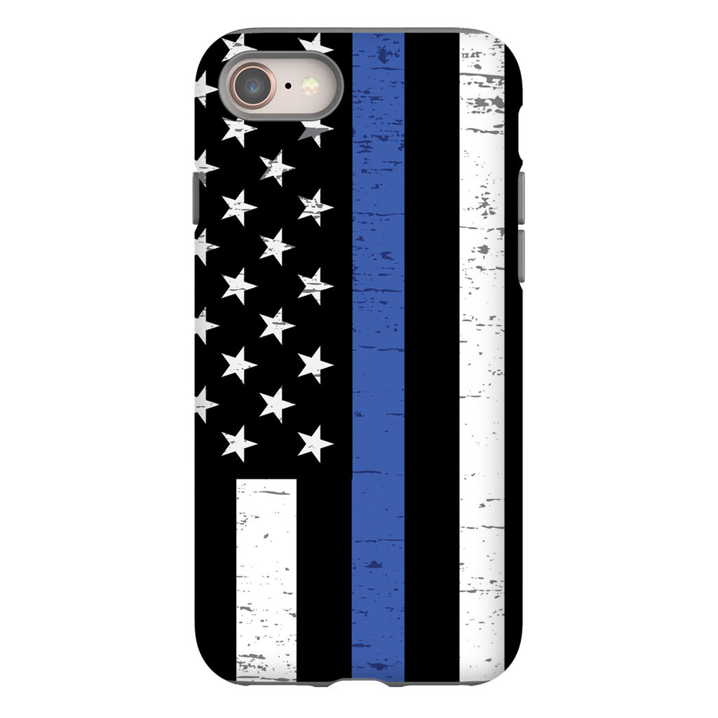 Thin Blue Line Phone Cases