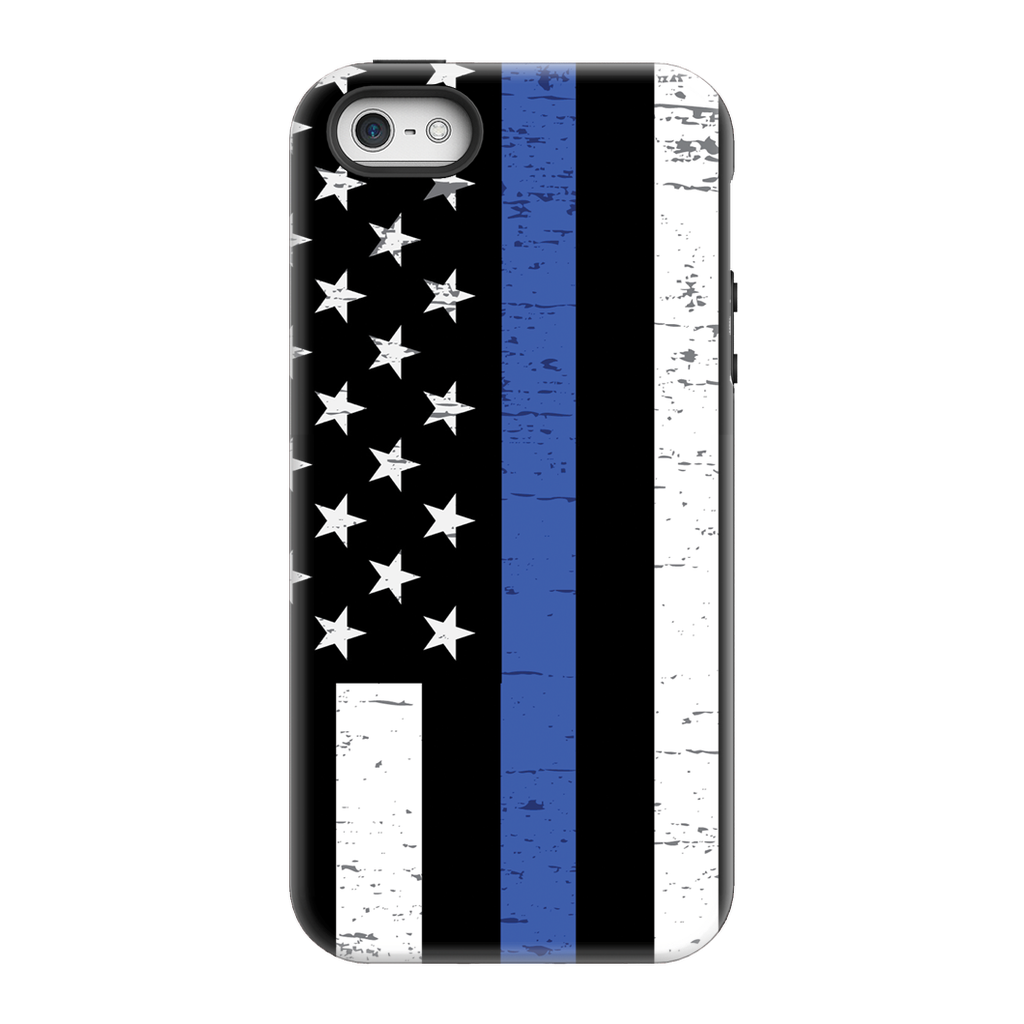 Thin Blue Line Phone Cases