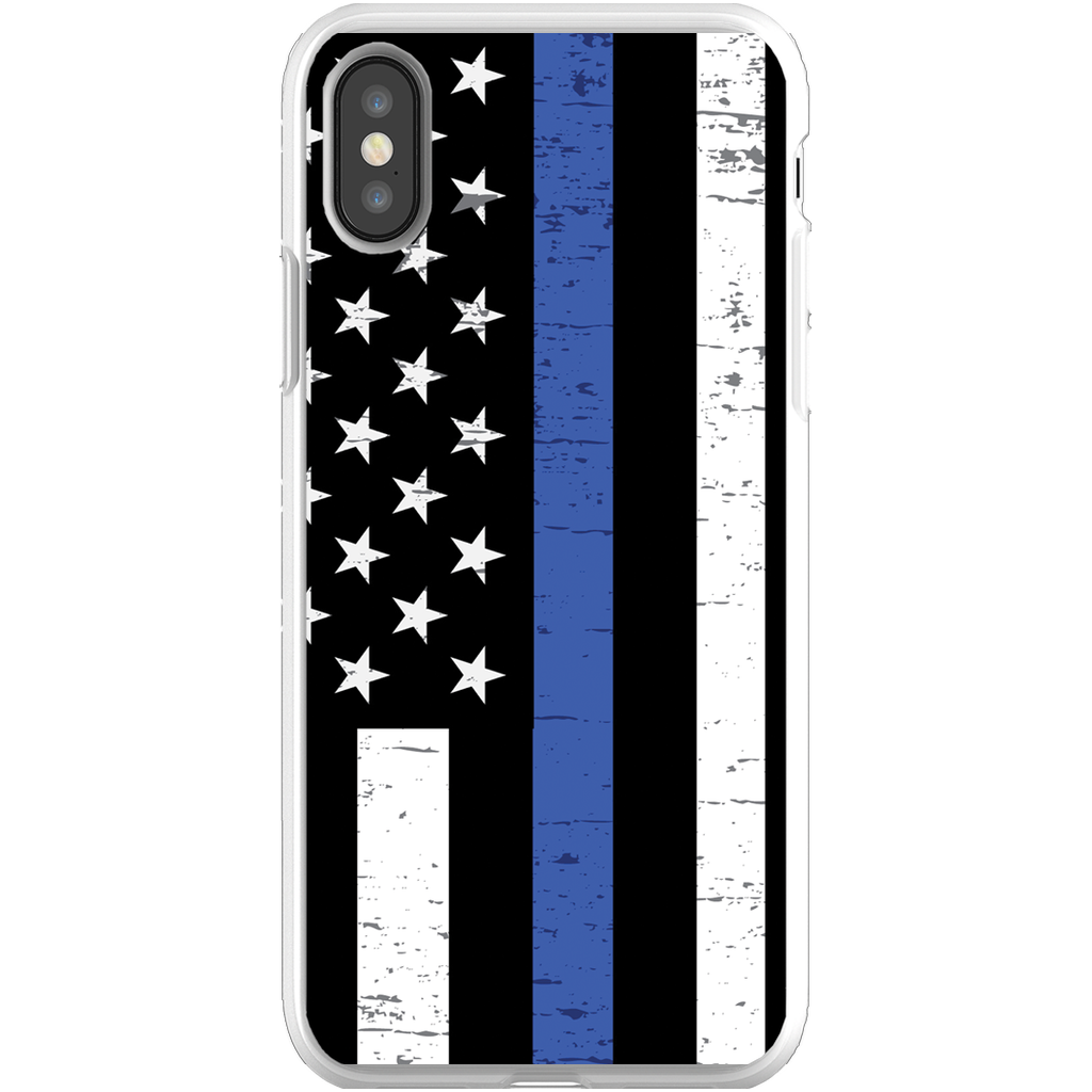 Thin Blue Line Phone Cases