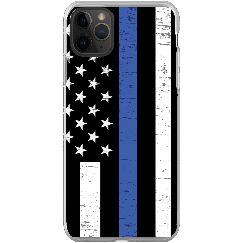 Thin Blue Line Phone Cases
