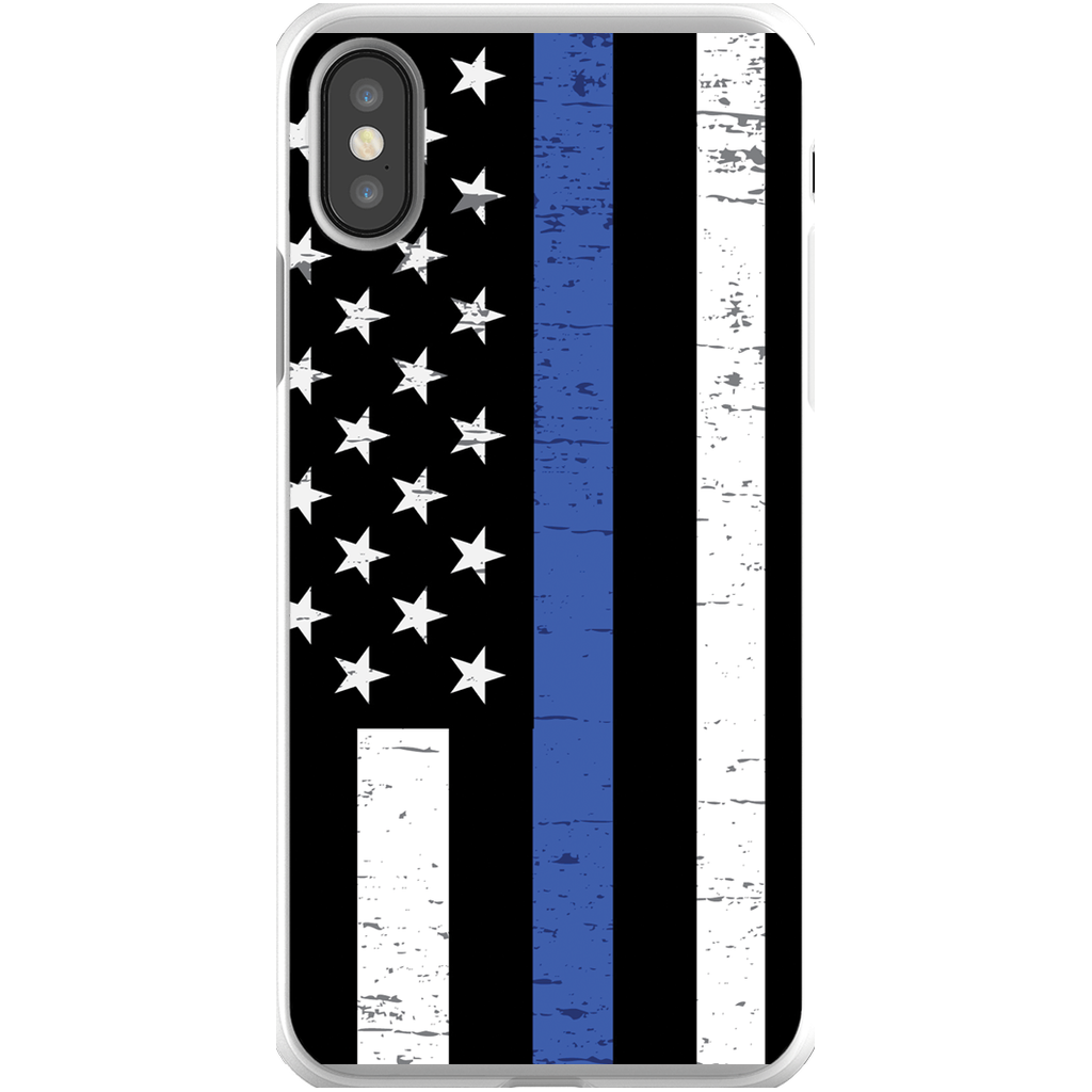 Thin Blue Line Phone Cases