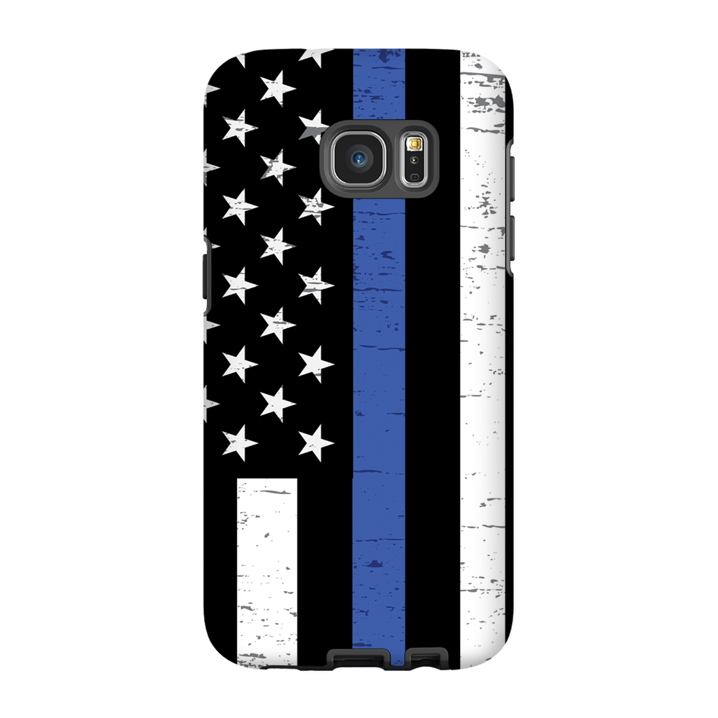 Thin Blue Line Phone Cases