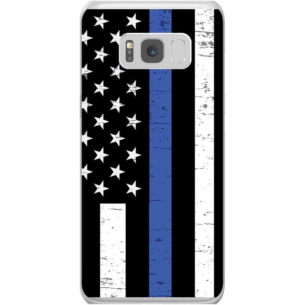 Thin Blue Line Phone Cases